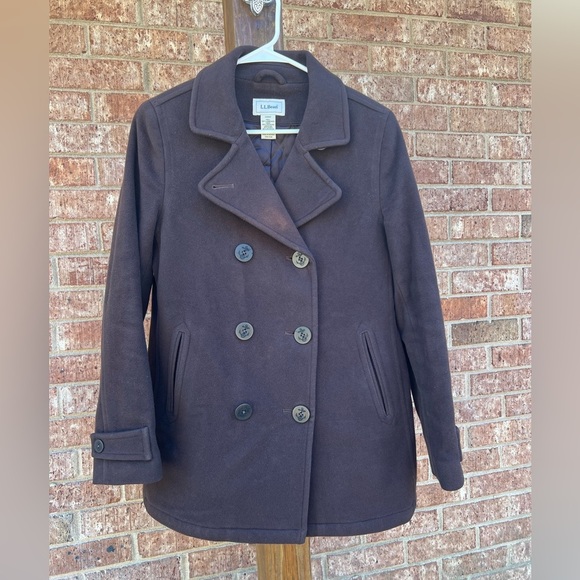L.L Bean Peacoat - Picture 1 of 6